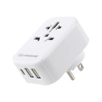 Lifeventure USA Travel Adaptor USB + USB-C Kelioninis maitinimo adapteris