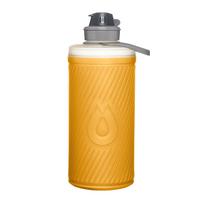 HydraPak Flux Bottle 1 L Golden Yellow Sulankstomas vandens butelis
