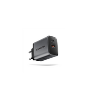 AXAGON Wall charger 67W, 2x port (USB-A + USB-C) PD3.0/PPS/QC4+/SFC 2.0/Apple | ACU-PQ67