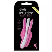 WILKINSON_Sword Intuition Perfect Finish Eyebrow Shaper – 5 vnt. antakių formavimo peiliukų