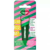 PERFECTA_Surprise Me! stebuklingai spalvą keičiantis lūpų blizgis „Green“ 10 g