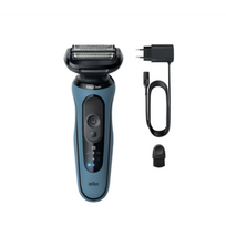 Braun Shaver | Series 5 52-A1000s | Operating time (max) 50 min | Wet  and  Dry | Lithium Ion | Blue/Black