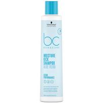 Schwarzkopf Professional BC Bonacure Moisture Kick Shampoo Aloe Vera - drėkinamasis šampūnas, 250 ml