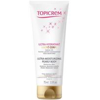 Topicrem Ultra-Moisturizing Pearly Body - intensyviai drėkinantis kūno losjonas, 75 ml