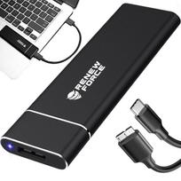 Išorinio kietojo disko dėklas Išorinio standžiojo disko korpusas USB 3.0 Type - C