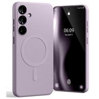 Mercury MagSafe Semi-Silicone Case for Samsung S24+ S926 in Lilac Purple / Lilac Purple