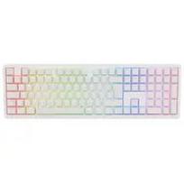 Ducky Zero 6108 Pure White Wireless Gaming Keyboard - MX2A Red (US)