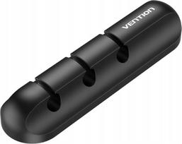 Vention 5-port cable organiser, 2 pcs, black