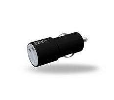 AZURI Car Charger with 2 USB Ports, black