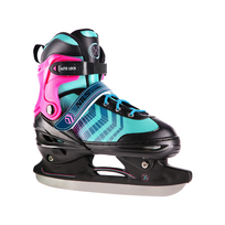 NILS eXtreme NH18192A 4-in-1 BLACK AND PURPLE SIZE M. M(34-38) INLINE SKATES WITH DIM. TUL. ICE HOCKEY