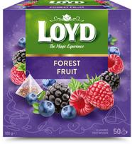 Vaisinė arbata LOYD, miško uogų skonio, 50 x 2g