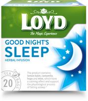 Žolelių arbata LOYD Good Night Sleep, 20 x 2g