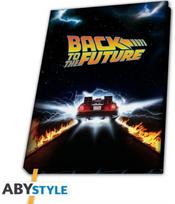 Back To The Future Delorean A5 Notebook