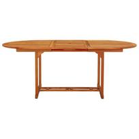 Sodo stalas，Lauko stalas, 200x100x75cm, eukalipto medienos masyvas CFE117734