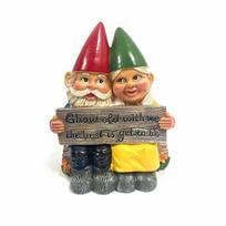Sodo dekoracijos,Motociklo pavara Garden Gnome statula | Juokinga nykštuko skulptūra lauko dekoravimui, nykštukų pora