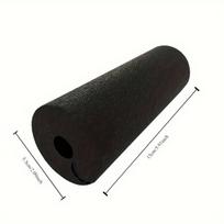 Mini masažo volelis raumenims, 5,3*15cm Mini Shaft Black