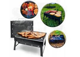 Sulankstoma Nešiojama Kepsninė - Grilius BBQ, black edition