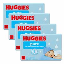 „Huggies Pure“ drėgnos servetėlės, 576 vnt.