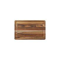 STOLF tikmedžio pjaustymo lentelė su plačiu grioveliu sultims 48 X 30 X 2,4 cm