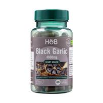 H&B juodasis česnakas 4800 mg, 60 kapsulių
