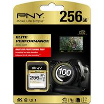 Karta PNY Elite Performance SDXC 256GB Class 10 UHS-I/U3  (SD256ELIPER-EF) | SD256ELIPER-EF | 3536401537090