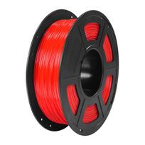 Anycubic TPU filamentas (skaidrus raudonas) 1 kg