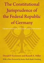 The Constitutional Jurisprudence of the Federal Republic of Germany: Third edition, Revised and Expanded
