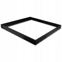 Tvirtinimo rėmas MasterLED 60x60, juodos spalvos LED panelės priedas