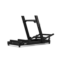 Next Level Racing Aluminum Simulator Cockpit, Wheel Plate Edition | GTElite Lite | Black