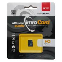 IMRO MicroSDHC memory card / 8GB / 4MB/s