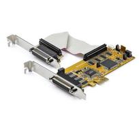 StarTech.com 8-Port PCI Express RS232 Serial Adapter Card, PCIe RS232 Serial Card, 16C1050 UART, Low Profile Serial DB9 Controller/Expansion Card, 15kV ESD Protection, Windows Only – TAA Compliant