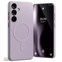 Mercury MagSafe Semi-Silicone Case for Samsung Galaxy S24+ (G926) in lilac purple