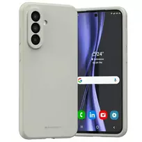 Mercury Silicone case for Samsung Galaxy A56 (A566) in grey
