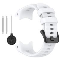 „Garmin Instinct E“ 40 mm ir 45 mm išmaniojo laikrodžio dirželis, minkštas silikoninis laikrodžio dirželis, apyrankės dirželis, riešo dirželio priedai For Instinct E 40mm balta