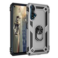 skirtas „Huawei Nova 5T Armor“ smūgiams atsparus dėklas, skirtas „Huawei Nova 5 T“ kariniam nuo kritimo apsauginiam magnetui, automobilio laikiklio žiedo dėklo dangtelis for Nova 5T
