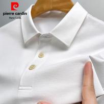 Pierre Cardin vyriški lengvi kvėpuojantys vienspalviai polo marškinėliai L šviesiai geltonos spalvos