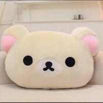 Netoksiškas mielas Rilakkuma pliušinis šiltas rankų pagalvėlė animacinis meškiukas pliušinis žaislas minkšta pagalvėlė gimtadienio dovana