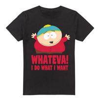 South Park Mens Whateva Eric Cartman T-Shirt S juoda