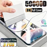 3PCS Hydrogel Film For Xiaomi Redmi Note 15 14 13 12 11 10 Pro Plus Full Cover Screen Protector Redmi Note 14S 12S 11S 10S Film Hydrogel Film&Redmi Note 14 5G (Global)