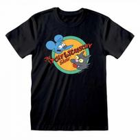 THE SIMPSONS Unisex Adult Itchy And Scratchy Show T-Shirt S