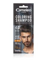 Delia Cameleo Men Coloring Shampoo Szamponetka Koloryzująca 4.0 Medium Brown 15Ml