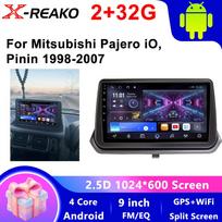 Android 13 For Mitsubishi Pajero iO Pinin 1998 - 2007 Car Radio Player Carplay GPS Navigation Android Auto Stereo WiFi BT No 2din 4 core 2GB+32GB CP