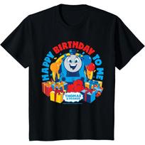 Kids Thomas & Friends - Thomas Happy Birthday To Me T-Shirt S juoda