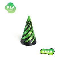 3D Spausdinti Spiraliniai Fidget Žaislai Deimontavimui Sukimosi Trijų Matmenų Struktūra Piršto galiuku Dvigubos Spalvos Streso Malšinimo Žaislas green