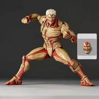 Karštas Kaiyodo Attack on Titan Šarvuotas Titanas Revoltech Yamaguchi Anime Veiksmo Figūrėlės Figūrėlė Ko Sąnarių Judinamas Modelis Žaislai dovanos With Box