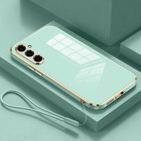 For Samsung Galaxy A 55 35 25 15 54 34 14  Plating Lanyard Silicone Case A15 A25 A35 A55 A14 A24 A34 A54 5g M55 Back Cover A15 5G