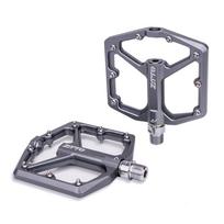 ZTTO MTB Ultralight Flat Pedal CNC Aluminum Alloy AM Enduro Bike Smooth Bearings 9/16 Thread  For Gravel Mountain Bike JT07 JT07 Titanium