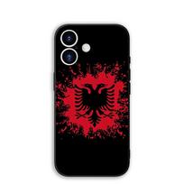 Cover for Samsung Galaxy S25 S24 S23 Fe Ultra Plus S7 Edge A05 A06 A16 A15 A35 Phone Case Wallpaper Albania Albanians Flag Galaxy S7