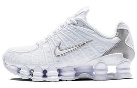 Nike Shox Tl 'Baltas Sidabrinis' Moteriški AR3566-100 38.5