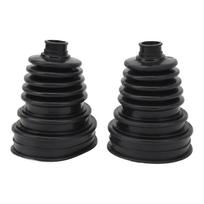 2vnt CV Boots Universal Constant Velocity Joint Boot Komplektas Labai lankstūs CV batai automobiliams